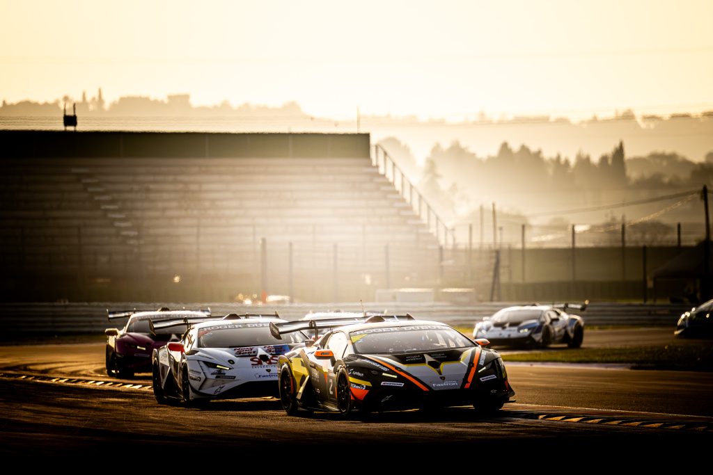 lamborghini super trofeo - retour de misano
